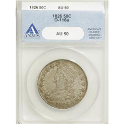 1826 50C AU50 ANACS