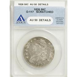 1826 50C AU50 ANACS