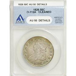 1826 50C AU50 ANACS