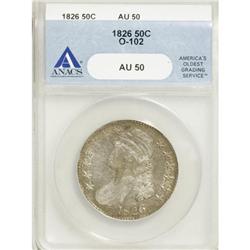 1826 50C AU50 ANACS