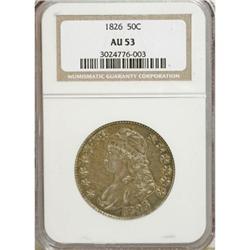 1826 50C AU53 NGC