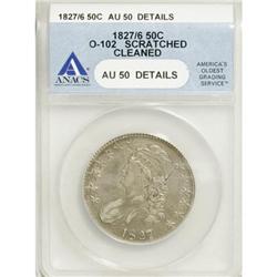 1827/6 50C AU50 ANACS