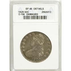 1829 50C Small Letters XF45 ANACS