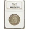 Image 1 : 1834 50C Large Date, Small Letters AU55 NGC