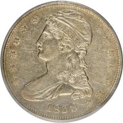 1838 50C XF45 PCGS