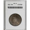 Image 3 : 1861 50C MS61 ANACS