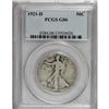 Image 1 : 1921-D 50C G6 PCGS