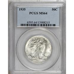 1935 50C MS64 PCGS