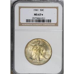 1941 50C MS67 NGC