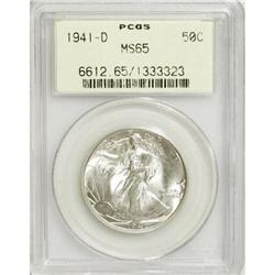1941-D 50C MS65 PCGS