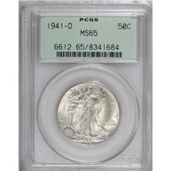 1941-D 50C MS65 PCGS