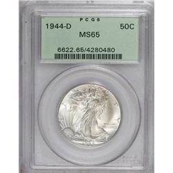 1944-D 50C MS65 PCGS