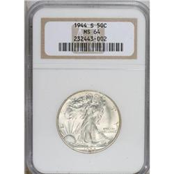 1944-S 50C MS64 NGC