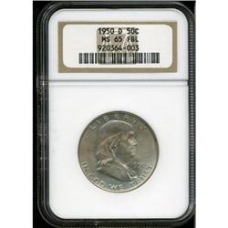 1950-D 50C Full Bell Lines MS65 NGC