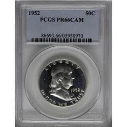 1952 50C Cameo PR66 PCGS