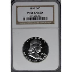 1952 50C Cameo PR66 NGC