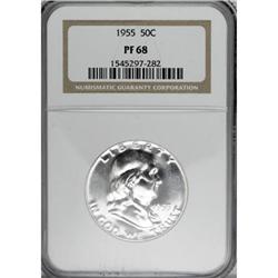 1955 50C PR68 NGC