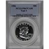 Image 1 : 1956 50C Type One Cameo PR67 PCGS