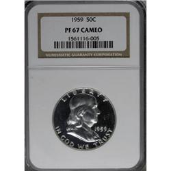 1959 50C Cameo PR67 NGC