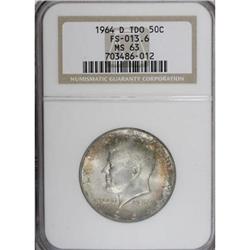 1964-D 50C MS63 NGC