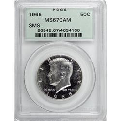 1965 50C SMS Cameo MS67 PCGS
