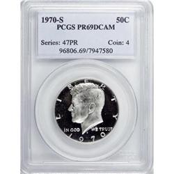 1970-S 50C Deep Cameo PR69 PCGS