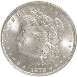 1878 7/8TF $1 Strong MS63 NGC