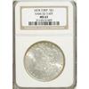 Image 1 : 1878 7/8TF $1 Weak MS63 NGC