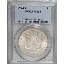 1878-CC $1 MS64 PCGS