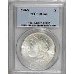 1878-S $1 MS64 PCGS