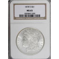 1878-S $1 MS65 NGC