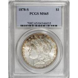 1878-S $1 MS65 PCGS