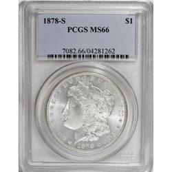 1878-S $1 MS66 PCGS