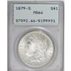 Image 1 : 1879-S $1 MS66 PCGS