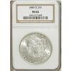 Image 1 : 1880-CC $1 MS63 NGC