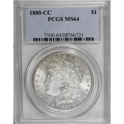 1880-CC $1 MS64 PCGS