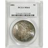 Image 1 : 1881 $1 MS64 PCGS