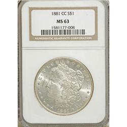 1881-CC $1 MS63 NGC