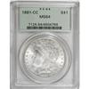 Image 1 : 1881-CC $1 MS64 PCGS