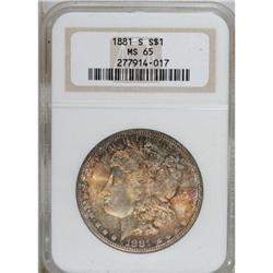 1881-S $1 MS65 NGC