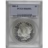 Image 1 : 1881-S $1 Prooflike MS65 PCGS