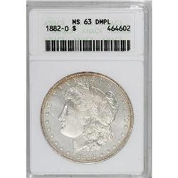 1882-O $1 Deep Mirror Prooflike MS63 ANACS