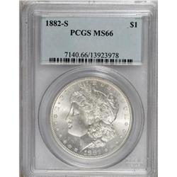 1882-S $1 MS66 PCGS
