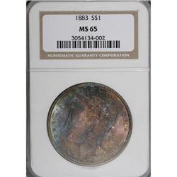 1883 $1 MS65 NGC