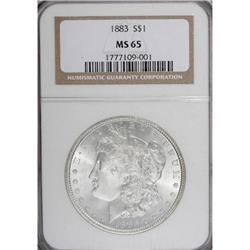 1883 $1 MS65 NGC
