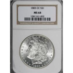 1883-CC $1 MS64 NGC