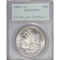 1883-CC $1 Deep Mirror Prooflike MS63 PCGS