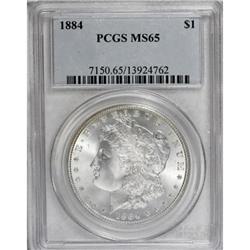 1884 $1 MS65 PCGS