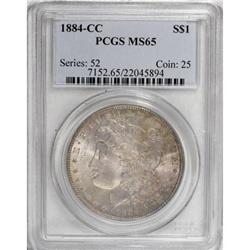 1884-CC $1 MS65 PCGS