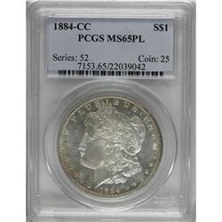 1884-CC $1 Prooflike MS65 PCGS
